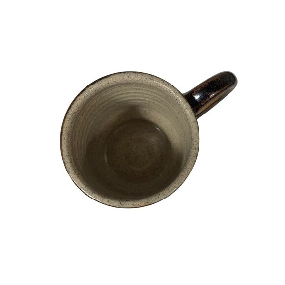 Handmade Mug Floral Stoneware 10 oz Coffee Cup Made in Mexico - Picture 4 of 5